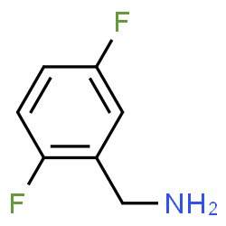 ChemSpider 2D Image | 2,5-Difluorobenzylamine | C7H7F2N