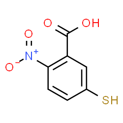 ChemSpider 2D Image | 2-Nitro-5-thiobenzoic acid | C7H5NO4S