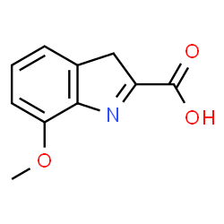 ChemSpider 2D Image | 7-methoxy-1,3-dihydroindole-2-carboxylic acid | C10H10NO3