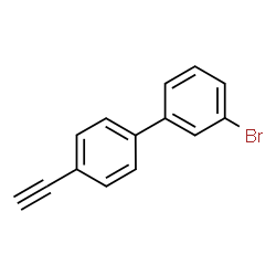 ChemSpider 2D Image | 3-Bromo-4'-ethynylbiphenyl | C14H9Br