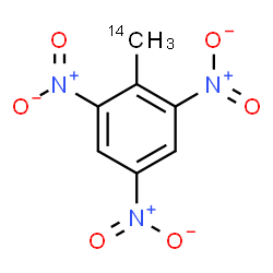 ChemSpider 2D Image | 2-(~14~C)Methyl-1,3,5-trinitrobenzene | C614CH5N3O6