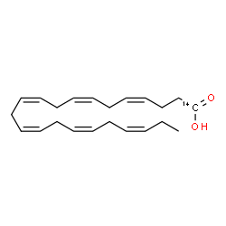 ChemSpider 2D Image | (4Z,7Z,10Z,13Z,16Z,19Z)-(1-~14~C)-4,7,10,13,16,19-Docosahexaenoic acid | C2114CH32O2