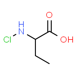 ChemSpider 2D Image | 2-(Chloroamino)butanoic acid | C4H8ClNO2