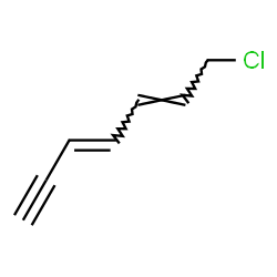 ChemSpider 2D Image | (3E,5E)-7-Chloro-3,5-heptadien-1-yne | C7H7Cl
