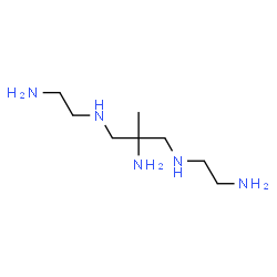ChemSpider 2D Image | N~1~,N~3~-Bis(2-aminoethyl)-2-methyl-1,2,3-propanetriamine | C8H23N5