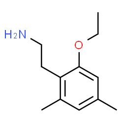 ChemSpider 2D Image | 2-(2-Ethoxy-4,6-dimethylphenyl)ethanamine | C12H19NO