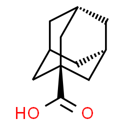 ChemSpider 2D Image | (1s,3R,5S)-1-Adamantanecarboxylic acid | C11H16O2