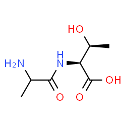 ChemSpider 2D Image | Alanyl-L-allothreonine | C7H14N2O4