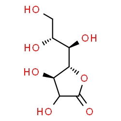 ChemSpider 2D Image | (4R,5S)-3,4-Dihydroxy-5-[(1R,2R)-1,2,3-trihydroxypropyl]dihydro-2(3H)-furanone | C7H12O7