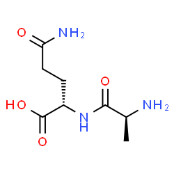 ChemSpider 2D Image | L-Alanyl-L-glutamine | C8H15N3O4