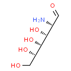 ChemSpider 2D Image | D-(+)-Mannosamine | C6H13NO5