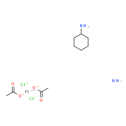 ChemSpider 2D Image | Satraplatin | C10H22Cl2N2O4Pt