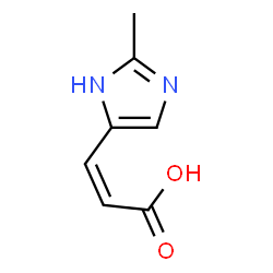 ChemSpider 2D Image | (2Z)-3-(2-Methyl-1H-imidazol-5-yl)acrylic acid | C7H8N2O2