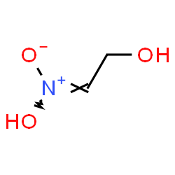 ChemSpider 2D Image | [(1E)-2-Hydroxyethylidene]azinic acid | C2H5NO3