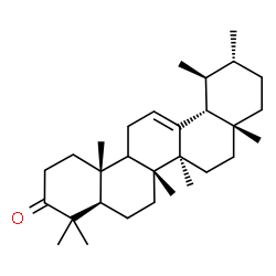 ChemSpider 2D Image | (9xi)-Urs-12-en-3-one | C30H48O