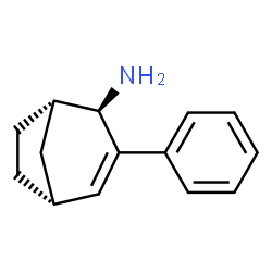 ChemSpider 2D Image | (1S,2R,5R)-3-Phenylbicyclo[3.2.1]oct-3-en-2-amine | C14H17N