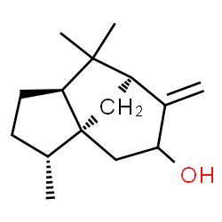 ChemSpider 2D Image | (1beta,7beta)-Cedr-8(15)-en-9-ol | C15H24O