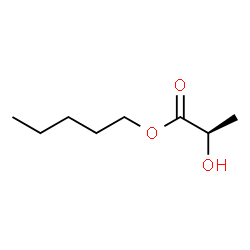 ChemSpider 2D Image | Pentyl (2R)-2-hydroxypropanoate | C8H16O3