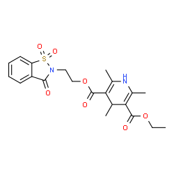 ChemSpider 2D Image | Trombodipine | C21H24N2O7S