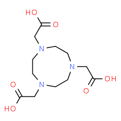 ChemSpider 2D Image | 2,2',2''-(1,4,7-Triazonane-1,4,7-triyl)triacetic acid | C12H21N3O6