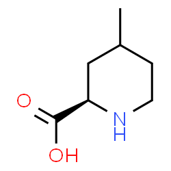 ChemSpider 2D Image | (2R)-4-Methyl-2-piperidinecarboxylic acid | C7H13NO2