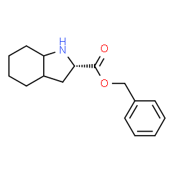 ChemSpider 2D Image | Benzyl (2S)-octahydro-1H-indole-2-carboxylate | C16H21NO2