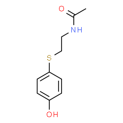 ChemSpider 2D Image | N-Acetyl-4-S-cysteaminylphenol | C10H13NO2S