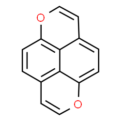ChemSpider 2D Image | Chromeno[6,5,4-def]chromene | C14H8O2