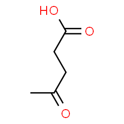 ChemSpider 2D Image | Levulinic acid | C5H8O3