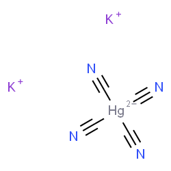 ChemSpider 2D Image | Mercuric potassium cyanide | C4HgK2N4