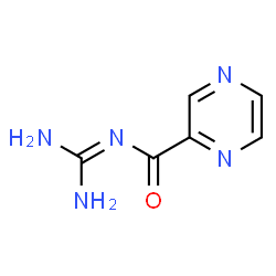 ChemSpider 2D Image | 2-Pyrazinoylguanidine | C6H7N5O