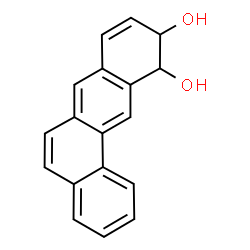 ChemSpider 2D Image | 10,11-Dihydro-10,11-tetraphenediol | C18H14O2
