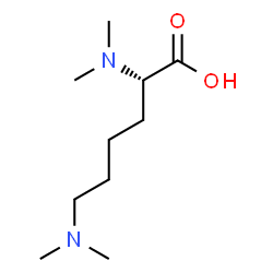 ChemSpider 2D Image | N~2~,N~2~,N~6~,N~6~-Tetramethyl-L-lysine | C10H22N2O2