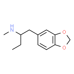 ChemSpider 2D Image | 1,3-Benzodioxolyl-N-methylbutanamine | C12H17NO2