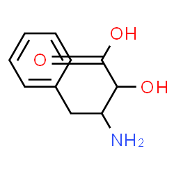 ChemSpider 2D Image | 3-Amino-2-hydroxy-4-phenylbutanoic acid | C10H13NO3