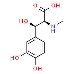 ChemSpider 2D Image | (betaR)-beta,3-Dihydroxy-N-methyl-L-tyrosine | C10H13NO5