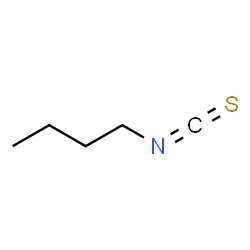 ChemSpider 2D Image | Butyl isothiocyanate | C5H9NS