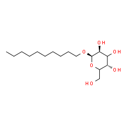ChemSpider 2D Image | Decyl beta-D-threo-hexopyranoside | C16H32O6