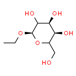 ChemSpider 2D Image | Ethyl alpha-L-erythro-hexopyranoside | C8H16O6