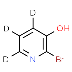 ChemSpider 2D Image | 2-Bromo-3-(~2~H_3_)pyridinol | C5HD3BrNO