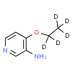 ChemSpider 2D Image | 4-[(~2~H_5_)Ethyloxy]-3-pyridinamine | C7H5D5N2O