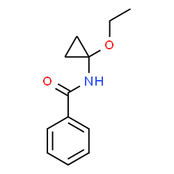ChemSpider 2D Image | N-(1-Ethoxycyclopropyl)benzamide | C12H15NO2