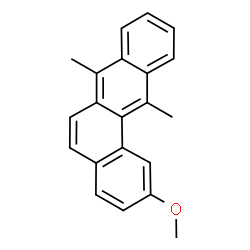 ChemSpider 2D Image | 2-Methoxy-7,12-dimethyltetraphene | C21H18O