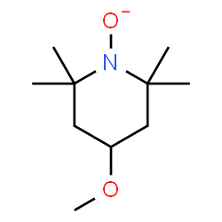 ChemSpider 2D Image | 4-Methoxy-2,2,6,6-tetramethyl-1-piperidinolate | C10H20NO2