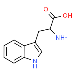ChemSpider 2D Image | DL-Tryptophan | C11H12N2O2