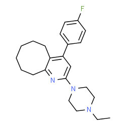 ChemSpider 2D Image | Blonanserin | C23H30FN3