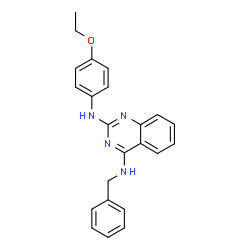 ChemSpider 2D Image | N~4~-Benzyl-N~2~-(4-ethoxyphenyl)-2,4-quinazolinediamine | C23H22N4O