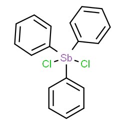 ChemSpider 2D Image | CC5095000 | C18H15Cl2Sb