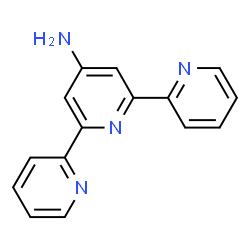 ChemSpider 2D Image | 2,2':6',2''-Terpyridin-4'-amin | C15H12N4