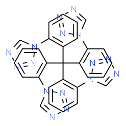 ChemSpider 2D Image | 1,1',1'',1'''-(Methanetetrayltetra-2,1-phenylene)tetrakis(1H-tetrazole) | C29H20N16